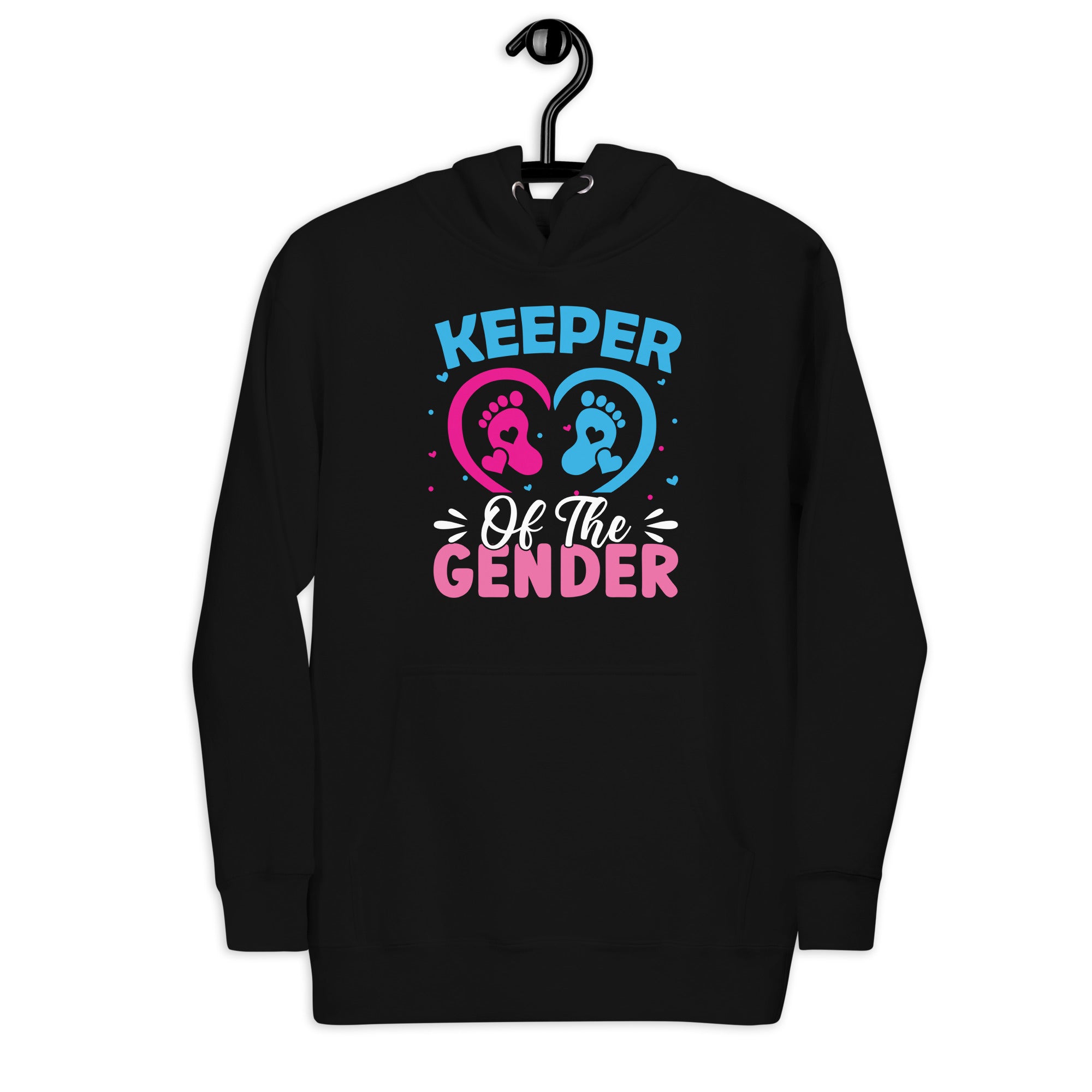 keeper-of-gender-reveal-party-baby-announcement-unisex-hoodie