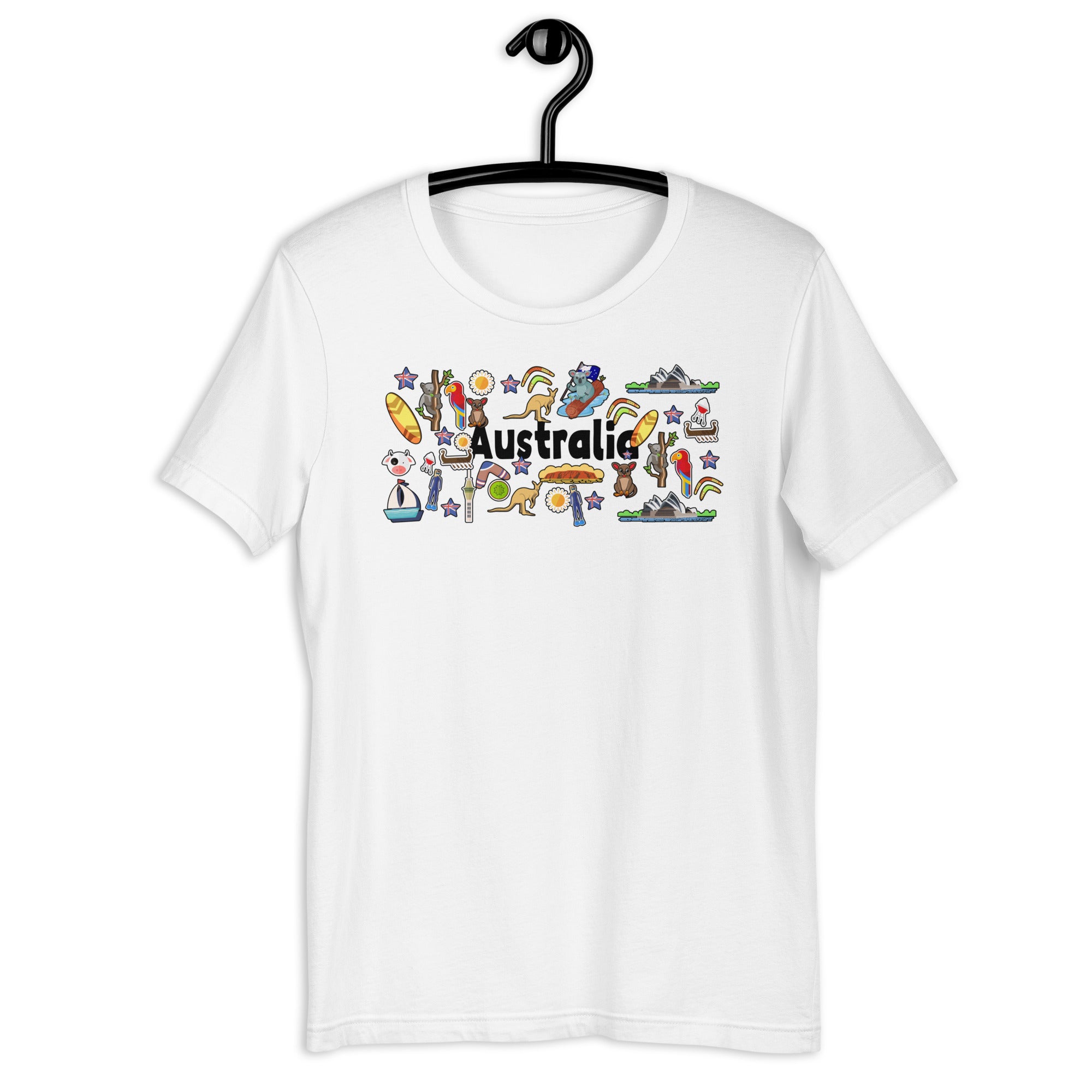 lotacy-australia-symbols-colorful-with-heart-in-flag-australia-australia-souvenir-and-gifts-unisex-t-shirt
